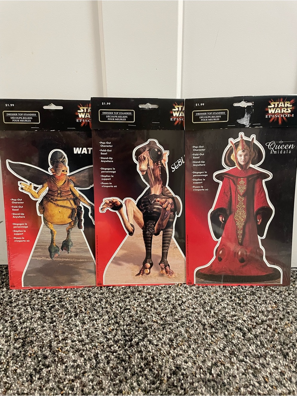 Star Wars Episode 1 Phantom Menace Standees